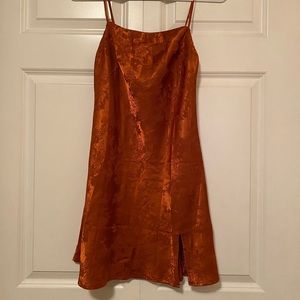 Orange Princess Polly Mini Dress
